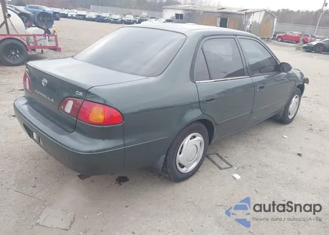 2000 Toyota Corolla Ce z USA, uszkodzony, nr VIN 2T1BR12E9YC340343